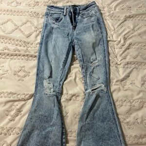 Flying Monkey flare legged jeans
